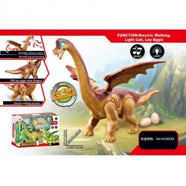 Интерактивная игрушка Динозавр с крыльями, несет яйца